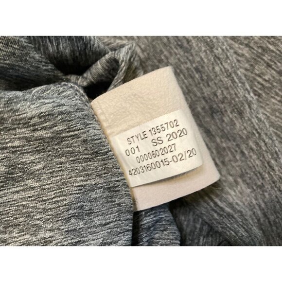 Under Armour Ladies Sport Crossback T-Shirt UA Black Gym Training Yoga Top Sz XS - Picture 7 of 8